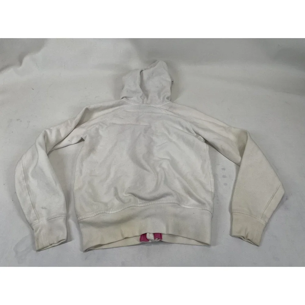 Ralph Lauren Big Pony Full Zip‎ Hoodie Jacket Girls Size L White